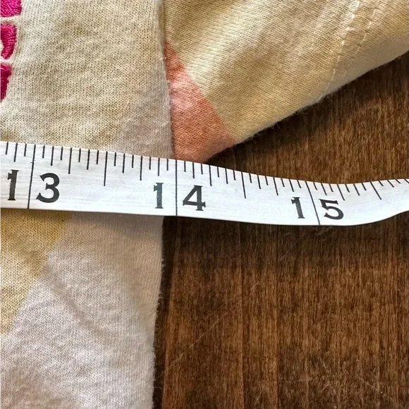 Billabong Multicolor Striped V-Neck T-Shirt - Picture 5 of 6